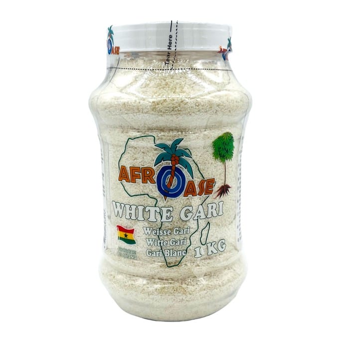White Gari Jar AFROASE 1KG