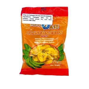 Plantain Chips Spicy 80 GR AFROASE