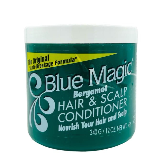 Blue Magic Hair and Scalp Conditioner Bergamot green 12oz