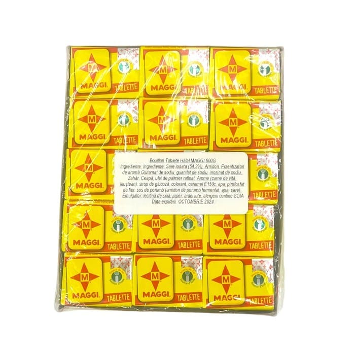 Bouillon Tablets Halal MAGGI 600GR