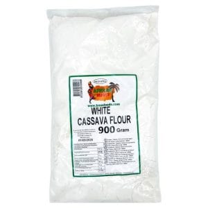white Cassave flour african beauty 900g