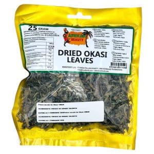 Dried Okasi leaves 25gr