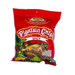 Plantain Chips Tropical Gourmet Spicy 80g