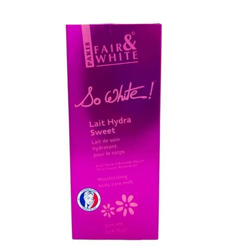 So White Fair and White Lait Hydra Sweet Body Lotion 500ML