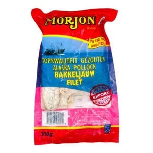 Morjon Gezouten Bakkeljauw Fillet 350GR