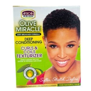African Pride Olive Curl & Coil Texturizer Kit