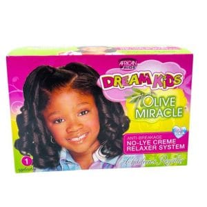 African Pride Dream Kids Olive Relaxer Kit Regular 405g