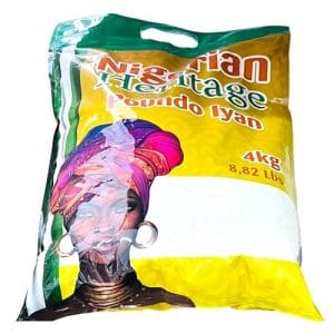 Nigerian Heritage Poundo Iyan 4kg Bag