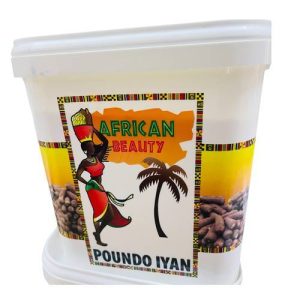 African Beauty Pounded Yam BUCKET 4KG - Main Image
