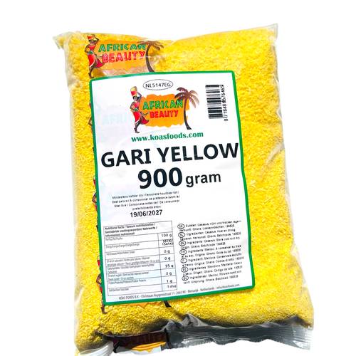 YELLOW Gari AFRICAN BEAUTY 900G
